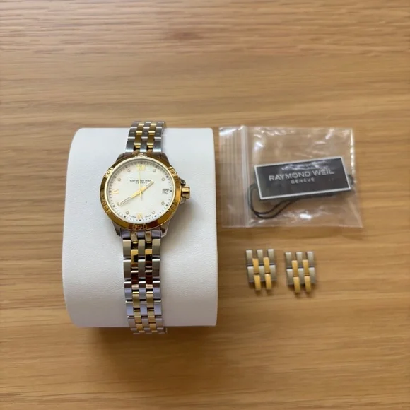 Raymond Weil Women's Two-Tone Tango Diamond Watch 5960